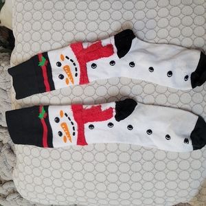 Snowman socks